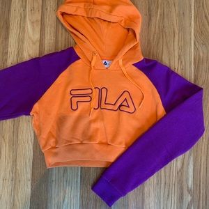 Fila Cropped Hoodie